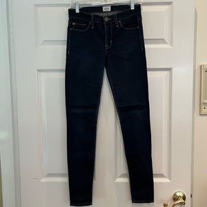 Hudson Dark Wash Skinny Jeans